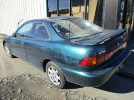 1997 ACURA INTEGRA LS GREEN 4DR 1.8L MT A16308